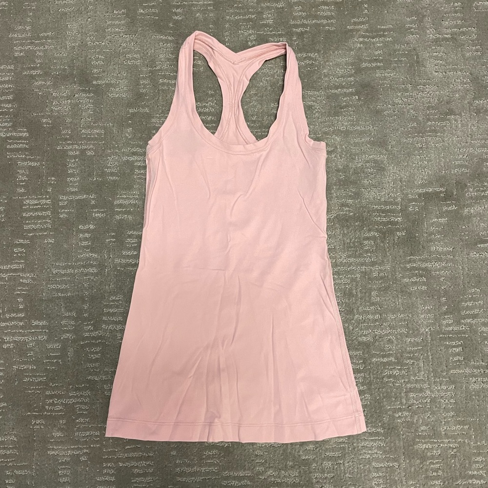 Lululemon Cool Racerback Tank Top Light Pink
